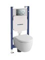 Комплект инсталляция и унитаз подвесной Geberit Alpha iCon 500.175.21.I