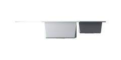 Кухонная мойка Omoikiri Sakaime 105C-WH с крылом, Tetogranit, белый 4993137