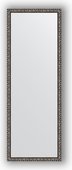 Зеркало Evoform Definite 500x1400 в багетной раме 38мм, чёрненое серебро BY 1063