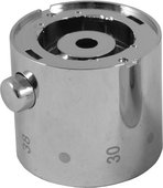 Ручка для регулирования температуры воды RAV Slezak Thermostat, хром ND TRM8015-3