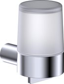 Дозатор жидкого мыла Aquatek Лира настенный, нижнее управление, хром AQ4406CR