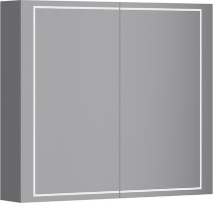 Зеркальный шкаф Aqwella Simplex 800x700, подсветка, выключатель, регулятор освещённости SLX0408