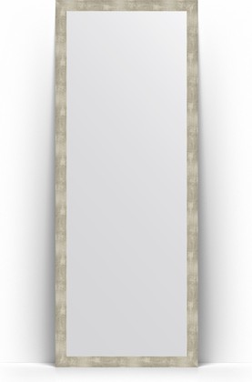 Зеркало Evoform Definite Floor 760x1960 пристенное напольное, в багетной раме 61мм, алюминий BY 6001