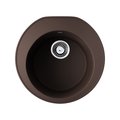Кухонная мойка Omoikiri Miya 50R-DC Tetogranit, тёмный шоколад 4993507