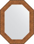 Зеркало Evoform Polygon 660x860 в багетной раме 88мм, медная кольчуга BY 7295