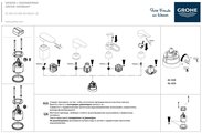 Картридж смесителя Grohe керамический, средний, d46мм 46048000