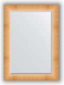 Зеркало Evoform Exclusive 760x1060 с фацетом, в багетной раме 87мм, травлёное золото BY 1201