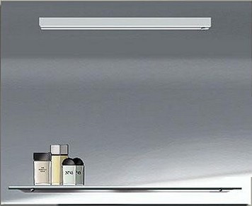 Зеркало 80x100см с подсветкой и стеклянной полочкой, белый глянцевый Duravit X-LARGE XL 7213 22