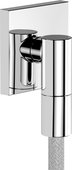 Шланговое подсоединение Hansgrohe FixFit Fine E, с клапаном обратного тока, хром 28883000