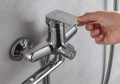 Смеситель для ванны Aquatek Вега, длинный излив, хром AQ1042CR