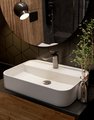 Смеситель для раковины AQUAme Como, gun metal AQM6510GM