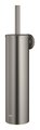 Ёршик для унитаза Grohe Essentials настенный, металлическая колба, Антрацит - Brushed Hard Graphite, тёмный графит, матовый 40696AL0