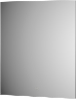 Зеркало с фацетом Defesto Glow 60x70, LED подсветка, сенсорный выключатель, тёплый белый свет DF 2516S