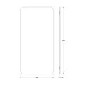 Зеркало прямоугольное Evoform Colora 600x1200, с чёрной окантовкой BY 0438