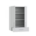 Шкаф Санта Дублин 600x900x300, подвесной, 1 ящик, белый 423003