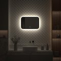 Зеркало с окантовкой Defesto Aura 60x40, LED подсветка, сенсорный выключатель, нейтральный белый свет DF 2962SH