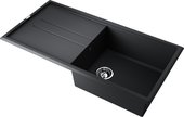 Кухонная мойка Omoikiri Tedori 100-BL Tetogranit, чёрный 4993916