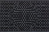 Коврик придверный Golze Contzen Mats Honeycombositions 50x78, серые соты 1700-40-007-041