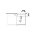 Кухонная мойка Blanco Etagon 6, отводная арматура, серый беж 524546