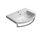 Раковина GSI Norm 600, подвесная, встраиваемая, белый глянцевый 8645111