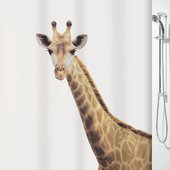 Штора для ванны 180x200см текстильная Spirella GIRAFFE 1016744