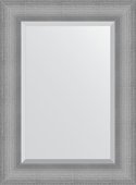 Зеркало Evoform Definite 570x770 в багетной раме 88мм, серебряная кольчуга BY 3934