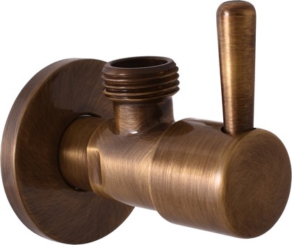 Угловой вентиль RAV Slezak Stick, 1/2"x3/8", керамический, бронза RV0238SM