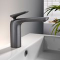Смеситель для раковины AQUAme Como, gun metal AQM6510GM