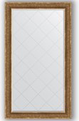 Зеркало Evoform Exclusive-G 990x1740 с гравировкой, в багетной раме 101мм, вензель бронзовый BY 4421