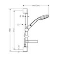 Душевой набор Hansgrohe Croma 100 Multi/Unica'C 900мм 27774000