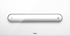 Смывная клавиша для унитаза Viega Visign for Style 11 двойной смыв, белая 597108
