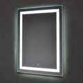 Зеркало Silver Mirrors Riga 600x800 со встроенным светильником, сенсорный выключатель, подогрев ФР-00001484