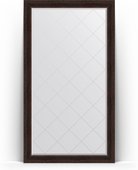 Зеркало Evoform Exclusive-G Floor 1140x2040 пристенное напольное, с гравировкой, в багетной раме 99мм, тёмный прованс BY 6370