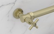 Вентиль Сунержа угловой Крест G1"НРxG3/4"НГ, шампань 020-1304-0134