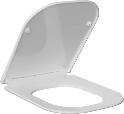 Крышка-сиденье для унитаза Aquatek Optima Square (для AQ4411-00, AQ4451-00), микролифт, быстросъёмное, белый AQ4001-00