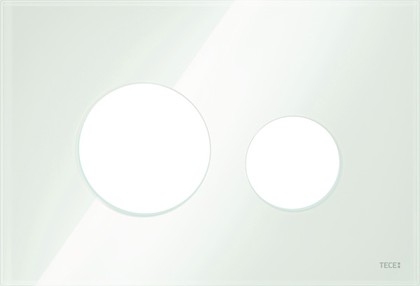 Панель для кнопки управления TECE loop, стекло Asis зелёное 9240672