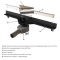 Душевой лоток RGW SDR-60, крепление к стене, хром 21216000-011