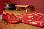 Коврик придверный 50x78см для помещения красные цветы, полиамид Golze CONTZEN MATS JARDIN DE PLANTES 1700-40-001-010