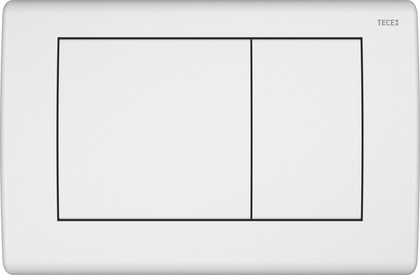 Кнопка управления TECE planus, система двойного смыва, белый матовый 9240322