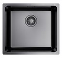 Кухонная мойка Omoikiri Tadzava 49-U/I-GM, PVD-покрытие, воронёная сталь 4993076