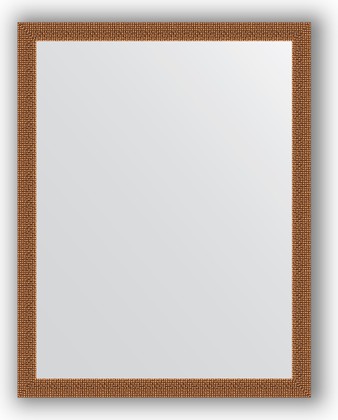 Зеркало Evoform Definite 710x910 в багетной раме 46мм, мозаика медь BY 3259