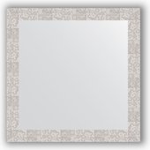 Зеркало Evoform Definite 760x760 в багетной раме 70мм, соты алюминий BY 3243