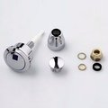 Кнопка смыва для унитаза Laufen Dual impuls 280, двойной смыв, хром 8.9343.8.000.000.1