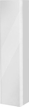Высокий шкаф с корзиной для белья Keuco Elegance, 400x1684, петли слева, белый глянец 31631 363601
