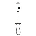 Душевая система Grohe Tempesta System 250, настенного монтажа с термостатом для душа, матовый чёрный 266702431