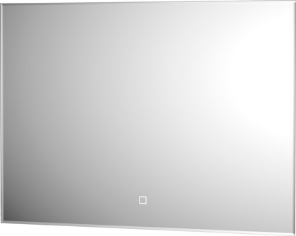 Зеркало с фацетом Defesto Glow 70x50, LED подсветка, сенсорный выключатель, нейтральный белый свет DF 2504SH