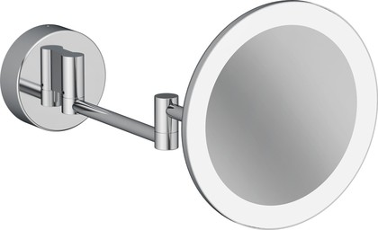 Зеркало косметическое Kludi Vela R настенное, одностороннее, хром 5899505W