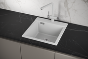 Кухонная мойка Granula Estetica ES-4701, 470x500, кварц, Арктик 4701, АРКТИК