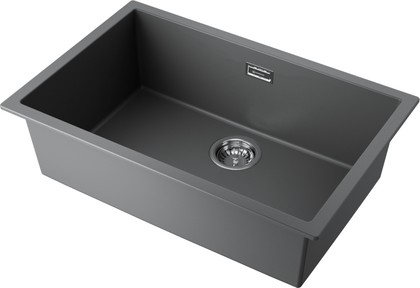 Кухонная мойка Omoikiri Yamakawa 75T-U/I-PL, Tetogranit, платина 4993464