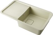 Кухонная мойка Omoikiri Tasogare 86-BE, оборачиваемая, Artgranit, ваниль 4993455